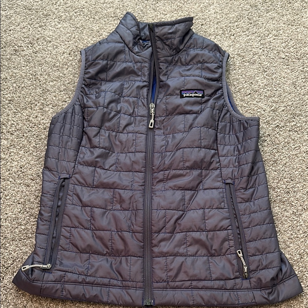 Patagonia Women's Quilted Vest - Dark Blue